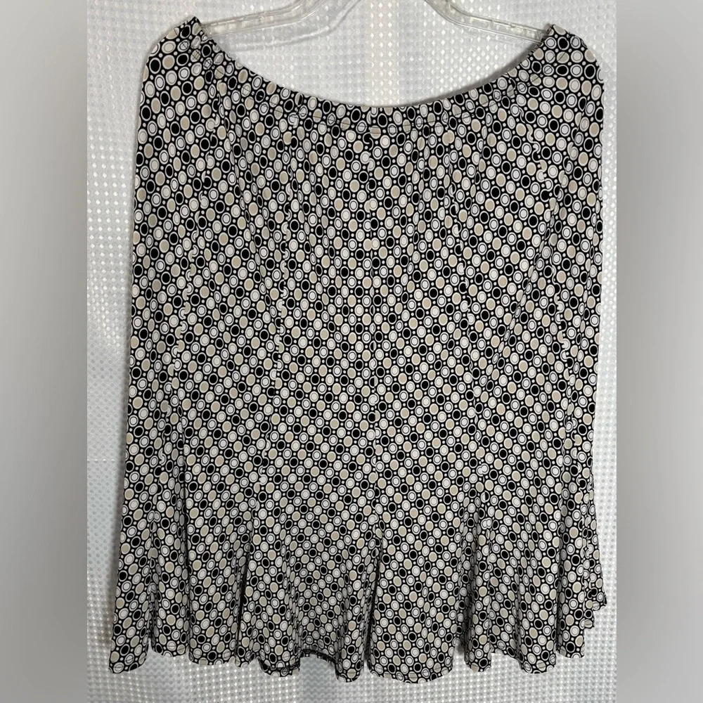 Studio 1940 18/20W Circle Print Midi Skirt - Picture 3 of 6